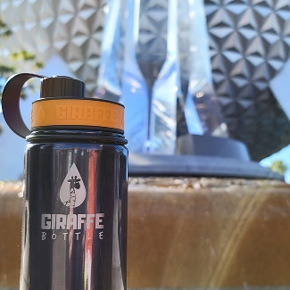 Giraffe Bottle at Disneyland Orland Florida